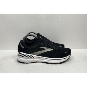 Brooks Adrenaline GTS 22 Black Silver Womens Size 8 B Running Shoes 1203531B043